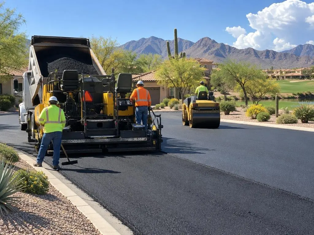 Parking Lot Paving in Peoria, AZ